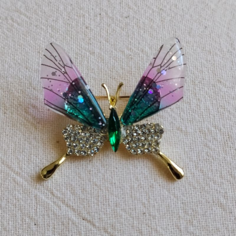 Broche Papillon Éclat