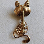 Broche Chat des Émeraudes arrière