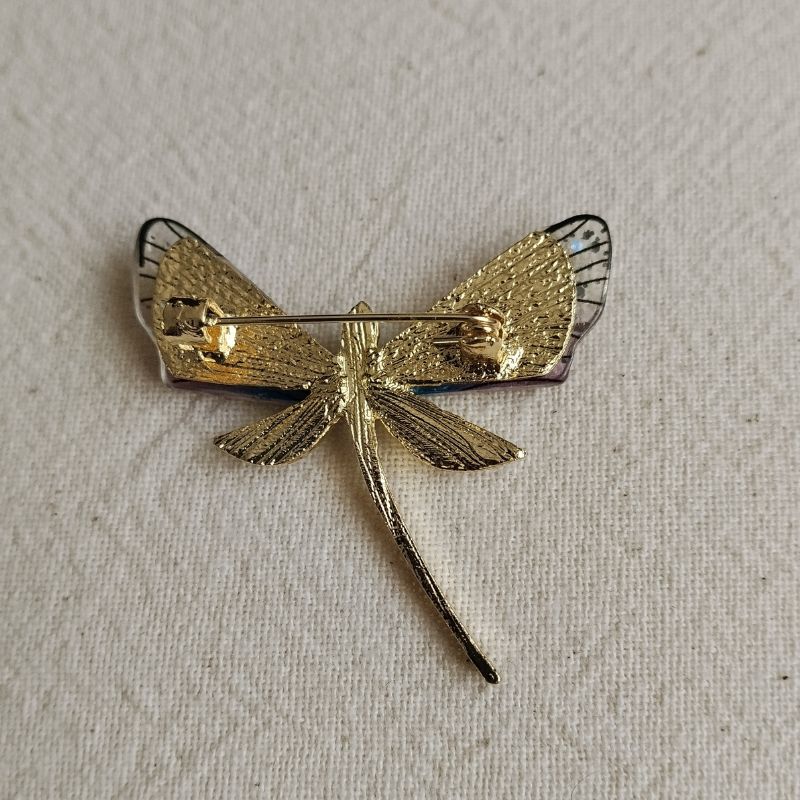 Broche Libellule Eclat arrière 
