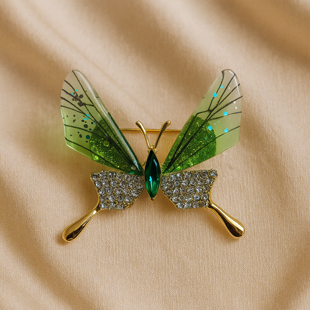 Broche Papillon Éclat