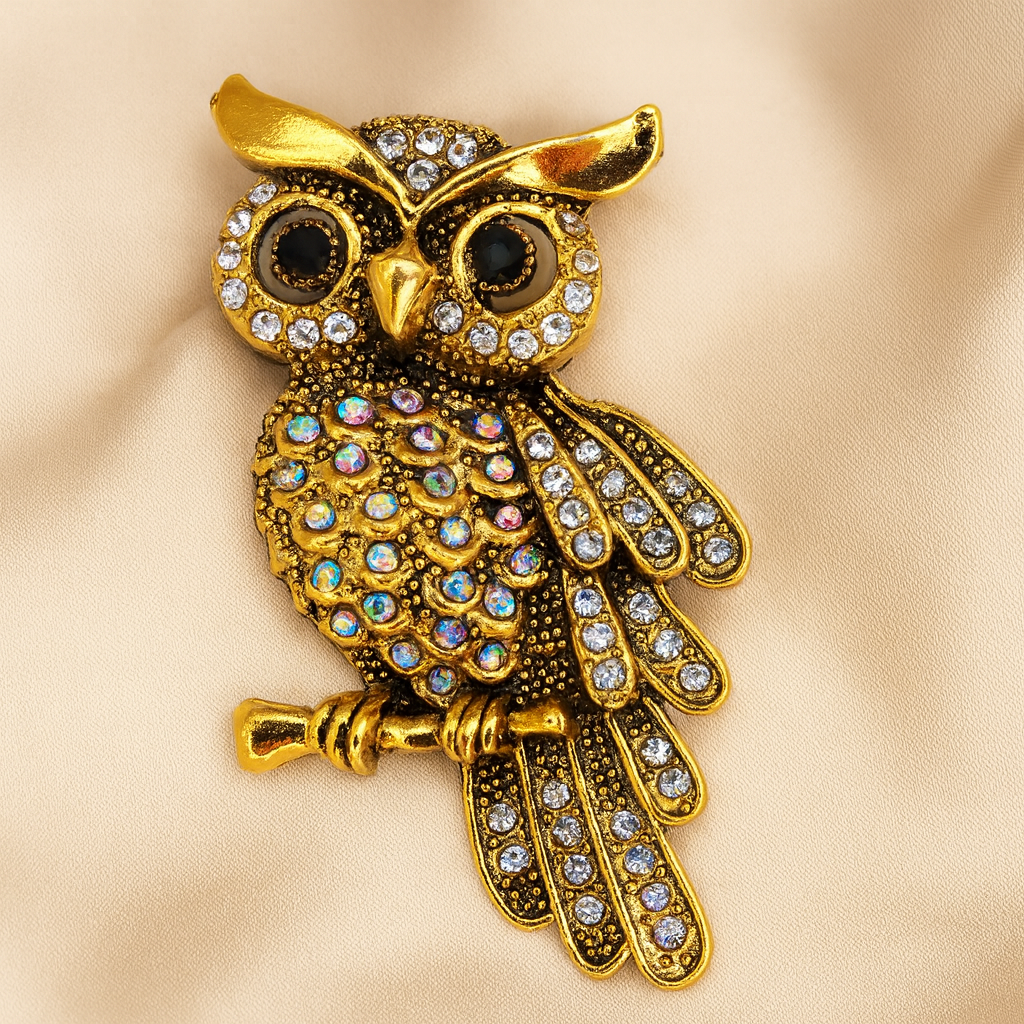 Broche Veilleur d'Aurore blanche